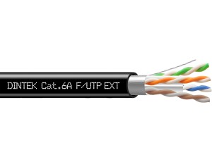 PowerMAX+ 4P Cat.6A F/UTP 23AWG PE Cable - Black