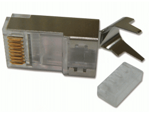 CAT.6 FTP Solid RJ45 Plug - 23-24AWG - 2 Piece