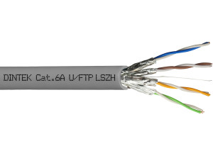 PowerMAX+ 4P Cat.6A U/FTP 23AWG LSZH B2ca Cable - Gray